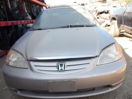 2002 Honda Civic EX Tan Sedan 1.7L Vtec AT #A22584